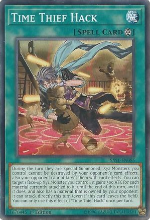 Time Thief Hack (SAST-EN086) - Savage Strike 1st Edition - Premium Yugioh Single from Konami - Just $0.25! Shop now at Game Crave Tournament Store