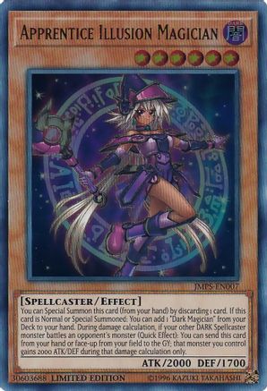 Apprentice Illusion Magician (JMPS-EN007) (JMPS-EN007) - Shonen Jump Magazine Promos Limited - Premium Yugioh Single from Konami - Just $2.82! Shop now at Game Crave Tournament Store