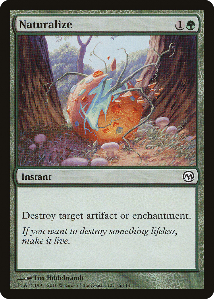 Naturalize (DPA-076) - Duels of the Planeswalkers - Premium MTG Single from Wizards of the Coast - Just $0.11! Shop now at Game Crave Tournament Store