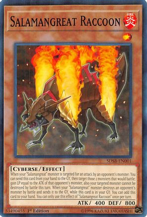 Salamangreat Raccoon (SDSB-EN001) - Structure Deck: Soulburner 1st Edition - Premium Yugioh Single from Konami - Just $0.08! Shop now at Game Crave Tournament Store