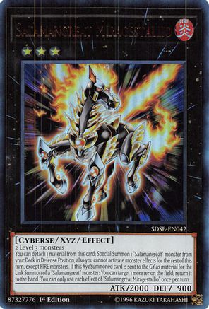 Salamangreat Miragestallio (SDSB-EN042) - Structure Deck: Soulburner 1st Edition - Premium Yugioh Single from Konami - Just $0.26! Shop now at Game Crave Tournament Store
