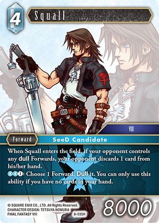 Squall (OPUS VIII) - Premium Final Fantasy Single from Opus VIII - Just $0.27! Shop now at Game Crave Tournament Store