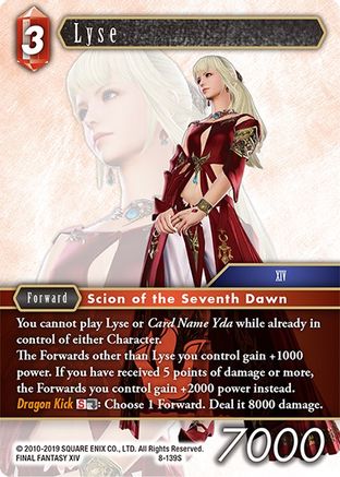 Lyse (OPUS VIII) Foil - Premium Final Fantasy Single from Opus VIII - Just $9.02! Shop now at Game Crave Tournament Store