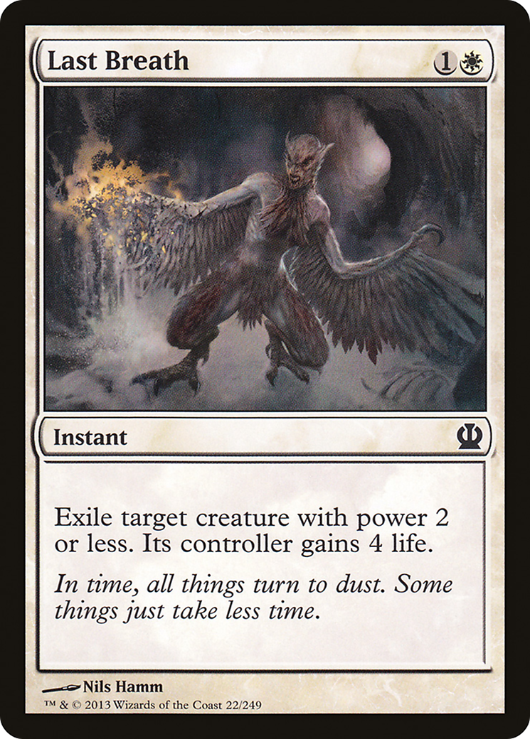 Last Breath (THS-022) - Theros - Premium MTG Single from Wizards of the Coast - Just $0.08! Shop now at Game Crave Tournament Store