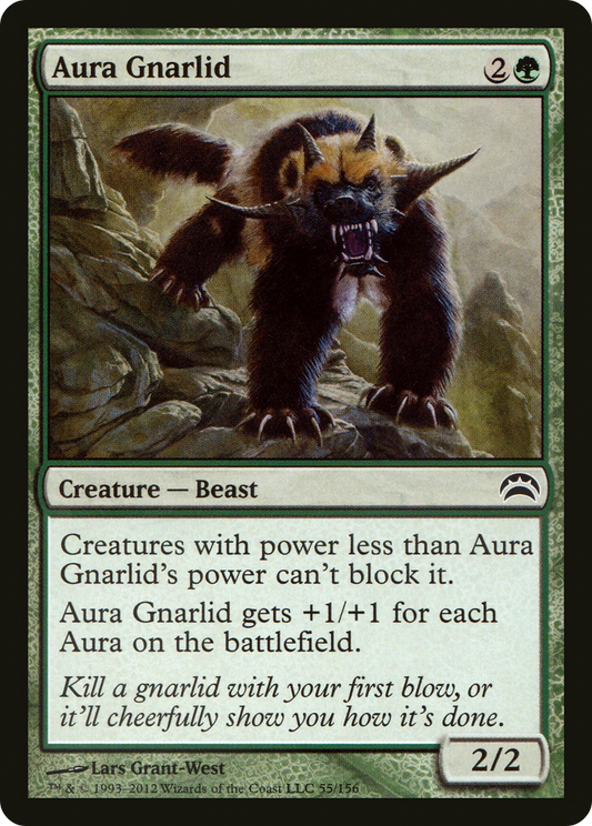 Aura Gnarlid (PC2-055) - Planechase 2012 - Premium MTG Single from Wizards of the Coast - Just $0.25! Shop now at Game Crave Tournament Store