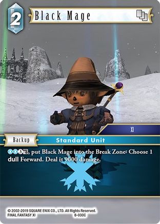 Black Mage (XI) (OPUS VIII) - Premium Final Fantasy Single from Opus VIII - Just $0.25! Shop now at Game Crave Tournament Store