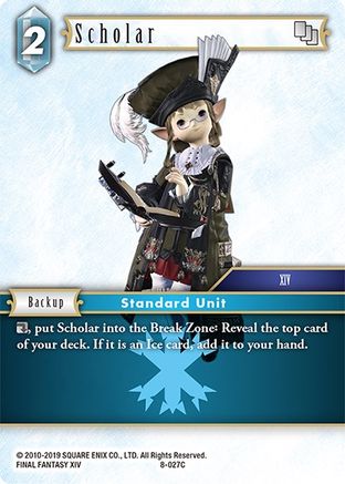 Scholar (OPUS VIII) - Premium Final Fantasy Single from Opus VIII - Just $0.25! Shop now at Game Crave Tournament Store