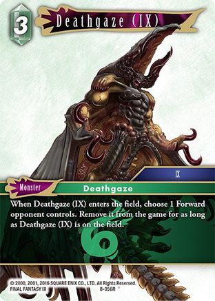 Deathgaze (IX) (OPUS VIII) - Premium Final Fantasy Single from Opus VIII - Just $0.25! Shop now at Game Crave Tournament Store