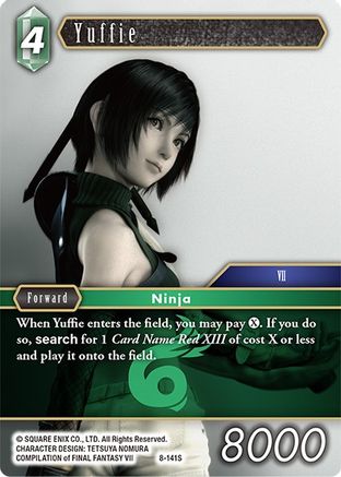 Yuffie (Starter) (OPUS VIII) Foil - Premium Final Fantasy Single from Opus VIII - Just $1.63! Shop now at Game Crave Tournament Store