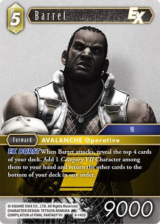 Barret EX (OPUS VIII) - Premium Final Fantasy Single from Opus VIII - Just $1.18! Shop now at Game Crave Tournament Store