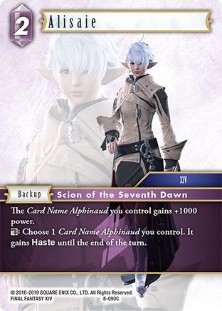 Alisaie (OPUS VIII) - Premium Final Fantasy Single from Opus VIII - Just $0.25! Shop now at Game Crave Tournament Store