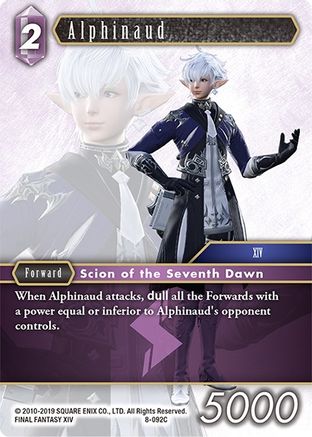 Alphinaud (OPUS VIII) Foil - Premium Final Fantasy Single from Opus VIII - Just $0.85! Shop now at Game Crave Tournament Store
