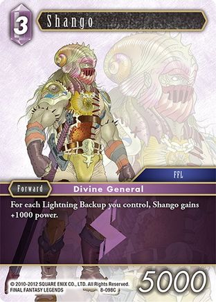 Shango (OPUS VIII) - Premium Final Fantasy Single from Opus VIII - Just $0.25! Shop now at Game Crave Tournament Store