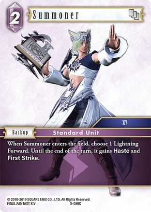 Summoner (OPUS VIII) - Premium Final Fantasy Single from Opus VIII - Just $0.25! Shop now at Game Crave Tournament Store