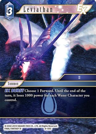 Leviathan EX (OPUS VIII) - Premium Final Fantasy Single from Opus VIII - Just $0.25! Shop now at Game Crave Tournament Store