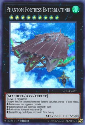Phantom Fortress Enterblathnir (INCH-EN052) - The Infinity Chasers 1st Edition - Premium Yugioh Single from Konami - Just $0.68! Shop now at Game Crave Tournament Store