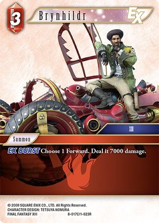 Brynhildr EX (OPUS VIII) Foil - Premium Final Fantasy Single from Opus VIII - Just $0.25! Shop now at Game Crave Tournament Store
