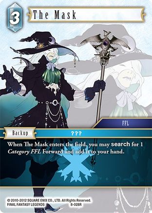 The Mask (OPUS VIII) - Premium Final Fantasy Single from Opus VIII - Just $0.25! Shop now at Game Crave Tournament Store