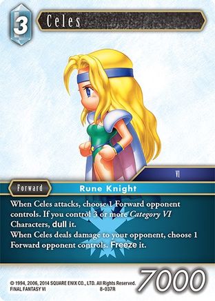 Celes (OPUS VIII) Foil - Premium Final Fantasy Single from Opus VIII - Just $0.53! Shop now at Game Crave Tournament Store