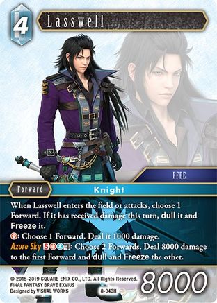 Lasswell (OPUS VIII) - Premium Final Fantasy Single from Opus VIII - Just $0.25! Shop now at Game Crave Tournament Store