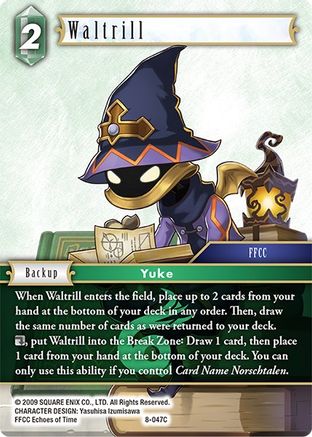 Waltrill (OPUS VIII) Foil - Premium Final Fantasy Single from Opus VIII - Just $1.33! Shop now at Game Crave Tournament Store