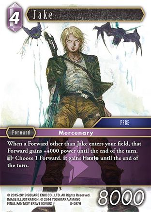 Jake (OPUS VIII) - Premium Final Fantasy Single from Opus VIII - Just $0.25! Shop now at Game Crave Tournament Store