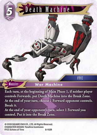 Death Machine (OPUS VIII) Foil - Premium Final Fantasy Single from Opus VIII - Just $0.25! Shop now at Game Crave Tournament Store