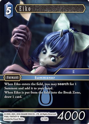 Eiko (OPUS VIII) Foil - Premium Final Fantasy Single from Opus VIII - Just $0.60! Shop now at Game Crave Tournament Store