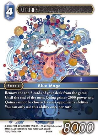 Quina (OPUS VIII) Foil - Premium Final Fantasy Single from Opus VIII - Just $0.37! Shop now at Game Crave Tournament Store