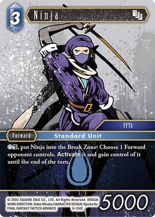 Ninja (FFTA) (OPUS VIII) Foil - Premium Final Fantasy Single from Opus VIII - Just $0.32! Shop now at Game Crave Tournament Store