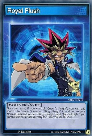 Royal Flush (SBLS-ENS04) - Speed Duel: Arena of Lost Souls 1st Edition - Premium Yugioh Single from Konami - Just $0.11! Shop now at Game Crave Tournament Store