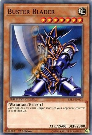 Buster Blader (SBLS-EN001) - Speed Duel: Arena of Lost Souls 1st Edition - Premium Yugioh Single from Konami - Just $0.23! Shop now at Game Crave Tournament Store