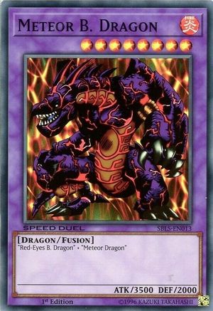 Meteor B. Dragon (SBLS-EN013) - Speed Duel: Arena of Lost Souls 1st Edition - Premium Yugioh Single from Konami - Just $1.48! Shop now at Game Crave Tournament Store