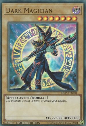 Dark Magician (DUPO-EN101) - Duel Power Limited - Premium Yugioh Single from Konami - Just $0.81! Shop now at Game Crave Tournament Store