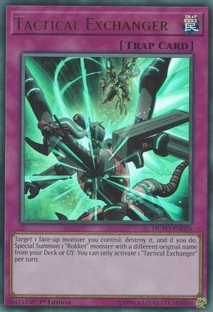 Tactical Exchanger (DUPO-EN026) - Duel Power Unlimited - Premium Yugioh Single from Konami - Just $0.25! Shop now at Game Crave Tournament Store