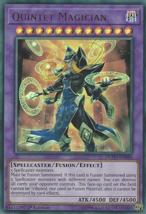 Quintet Magician (DUPO-EN040) - Duel Power 1st Edition - Premium Yugioh Single from Konami - Just $2! Shop now at Game Crave Tournament Store