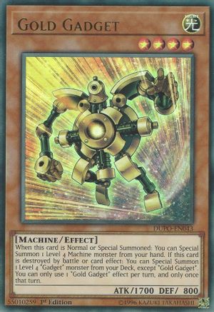 Gold Gadget (DUPO-EN043) - Duel Power Unlimited - Premium Yugioh Single from Konami - Just $0.25! Shop now at Game Crave Tournament Store