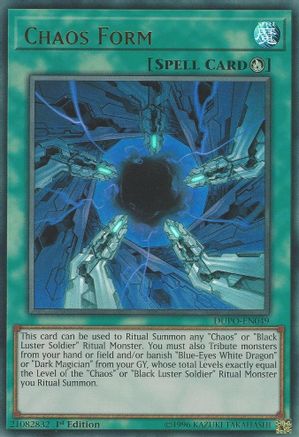 Chaos Form (DUPO-EN049) - Duel Power Unlimited - Premium Yugioh Single from Konami - Just $0.58! Shop now at Game Crave Tournament Store
