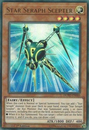 Star Seraph Scepter (DUPO-EN060) - Duel Power Unlimited - Premium Yugioh Single from Konami - Just $0.25! Shop now at Game Crave Tournament Store