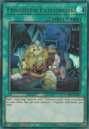 Frightfur Patchwork (DUPO-EN067) - Duel Power 1st Edition - Premium Yugioh Single from Konami - Just $0.38! Shop now at Game Crave Tournament Store