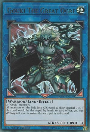 Gouki The Great Ogre (DUPO-EN073) - Duel Power 1st Edition - Premium Yugioh Single from Konami - Just $0.25! Shop now at Game Crave Tournament Store