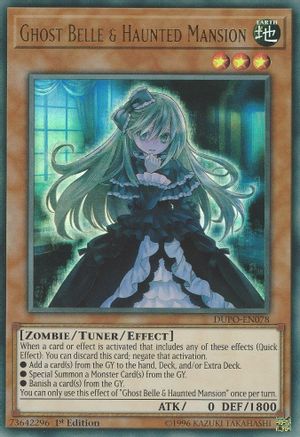 Ghost Belle & Haunted Mansion (DUPO-EN078) - Duel Power 1st Edition - Premium Yugioh Single from Konami - Just $0.82! Shop now at Game Crave Tournament Store