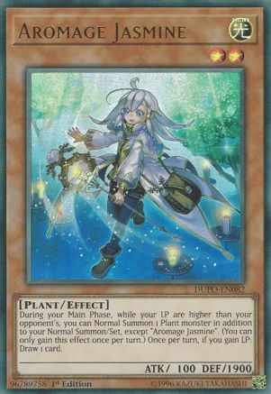 Aromage Jasmine (DUPO-EN082) - Duel Power Unlimited - Premium Yugioh Single from Konami - Just $1.48! Shop now at Game Crave Tournament Store