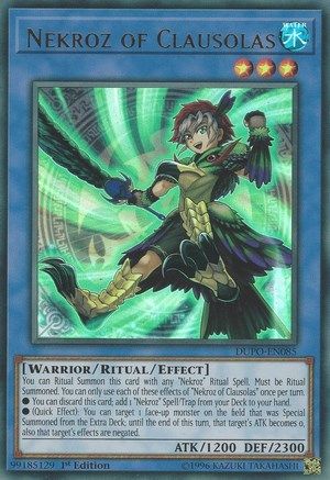 Nekroz of Clausolas (DUPO-EN085) - Duel Power Unlimited - Premium Yugioh Single from Konami - Just $0.50! Shop now at Game Crave Tournament Store