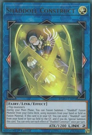 Shaddoll Construct (DUPO-EN094) - Duel Power Unlimited - Premium Yugioh Single from Konami - Just $0.08! Shop now at Game Crave Tournament Store