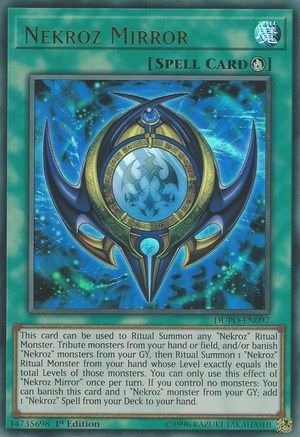 Nekroz Mirror (DUPO-EN097) - Duel Power Unlimited - Premium Yugioh Single from Konami - Just $0.25! Shop now at Game Crave Tournament Store