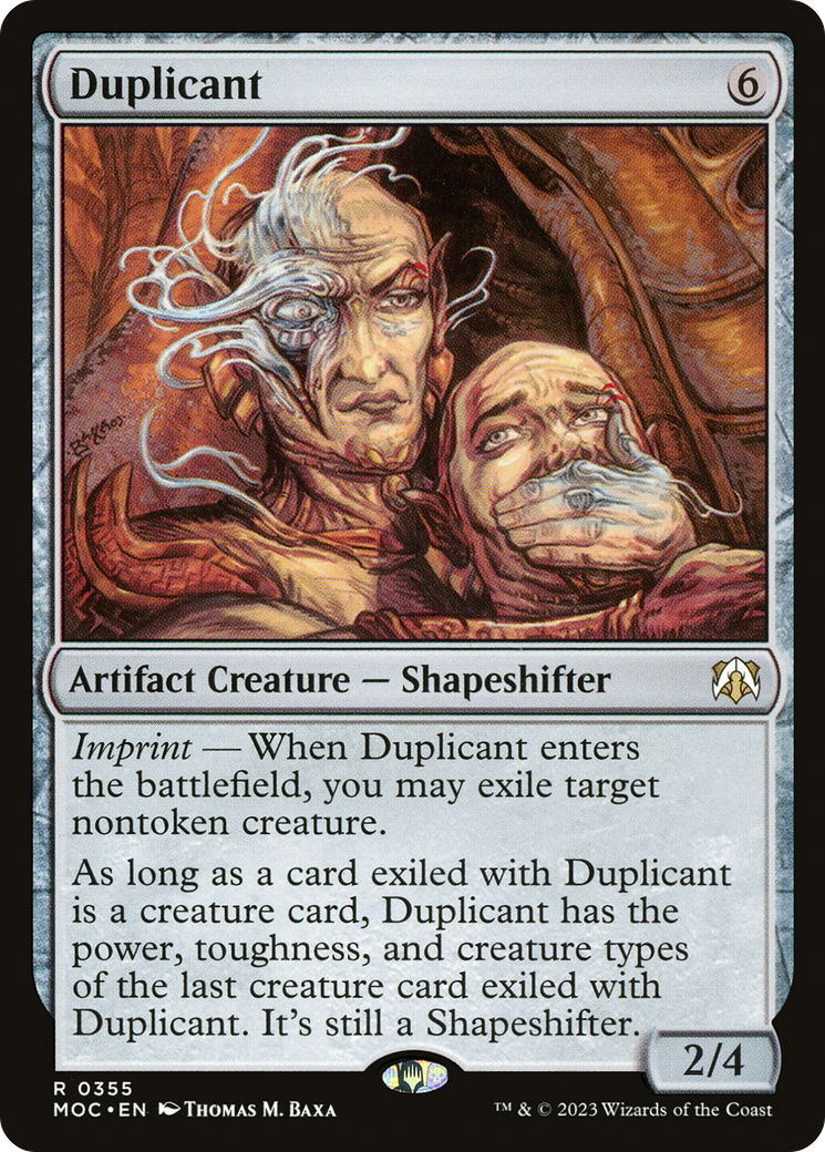 Duplicant (MOC-355) - March of the Machine Commander - Premium MTG Single from Wizards of the Coast - Just $0.08! Shop now at Game Crave Tournament Store