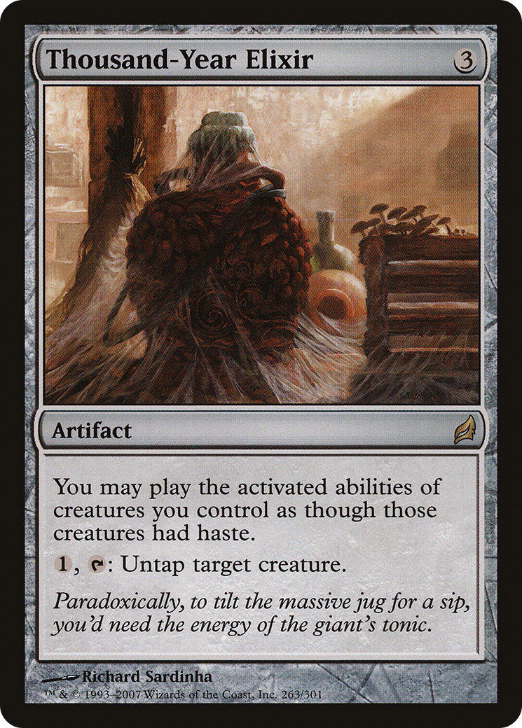 Thousand-Year Elixir (LRW-263) - Lorwyn - Premium MTG Single from Wizards of the Coast - Just $3.09! Shop now at Game Crave Tournament Store