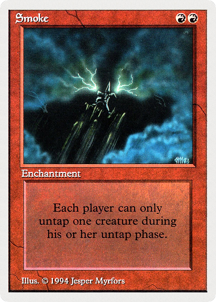Smoke (SUM-178) - Summer Magic / Edgar - Premium MTG Single from Wizards of the Coast - Just $0! Shop now at Game Crave Tournament Store