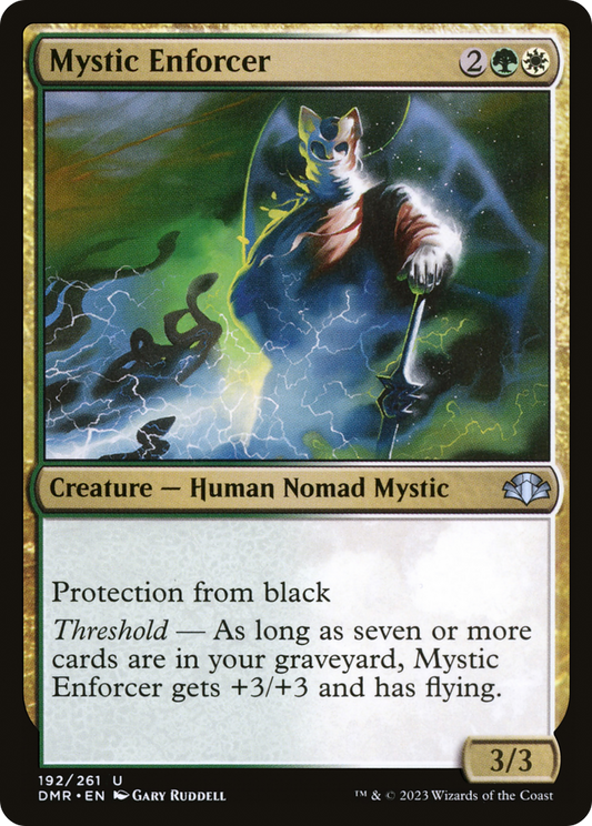 Mystic Enforcer (DMR-192) - Dominaria Remastered Foil - Premium MTG Single from Wizards of the Coast - Just $0.08! Shop now at Game Crave Tournament Store